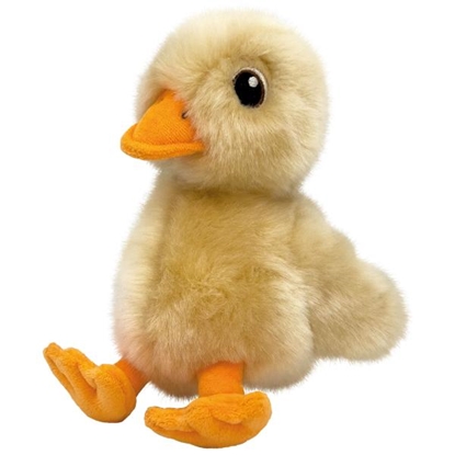Picture of KONG Toughz Duck Durable Plush Dog Toy with Double Squeaker